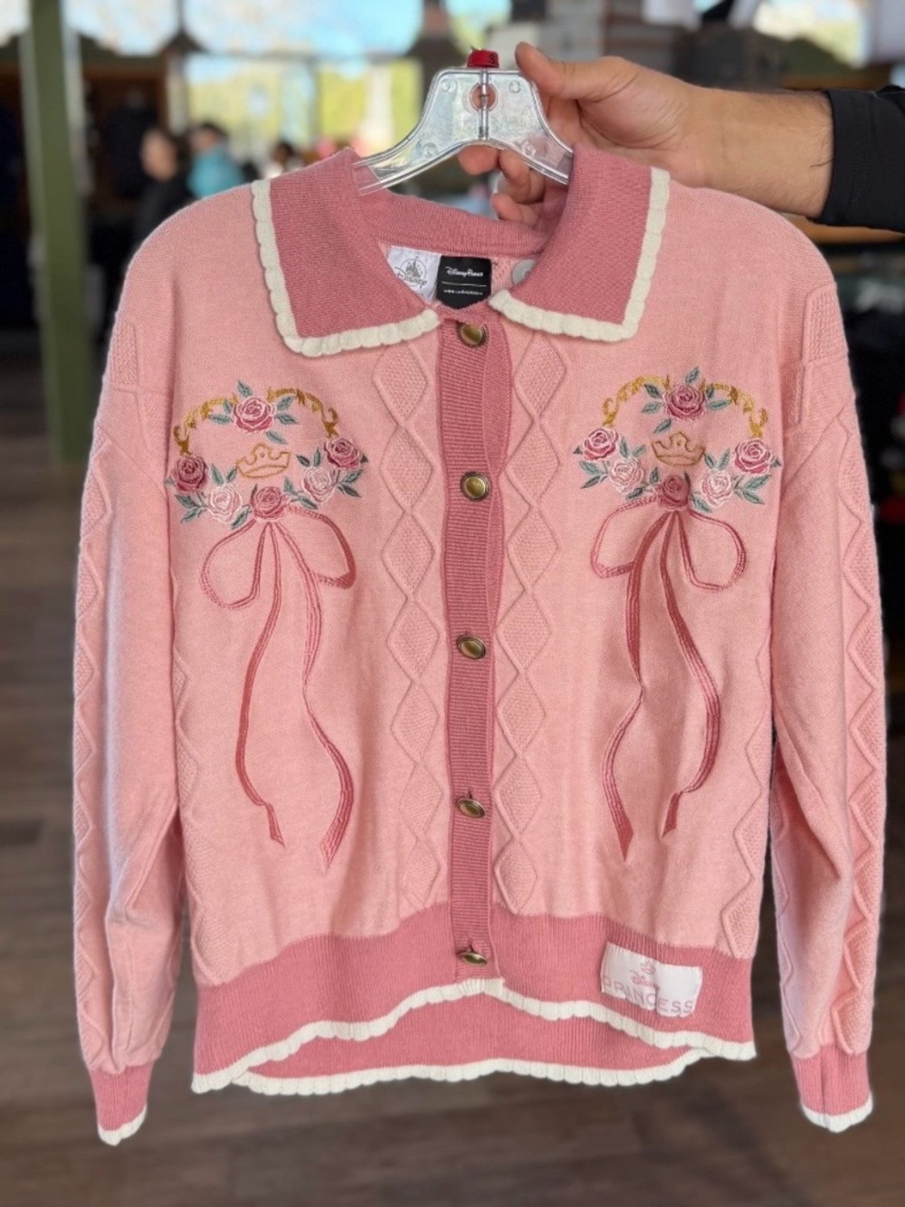 NWT Disney Parks 2026 Her Universe Aurora Sleeping Beauty Cardigan